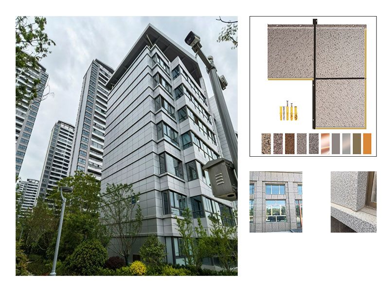 鋁合金巖棉保溫裝飾一體板